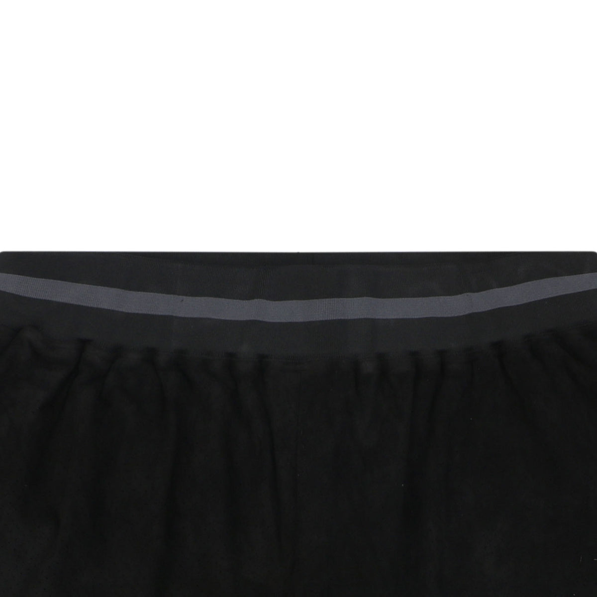 Supreme Suede Mesh Shorts — Black