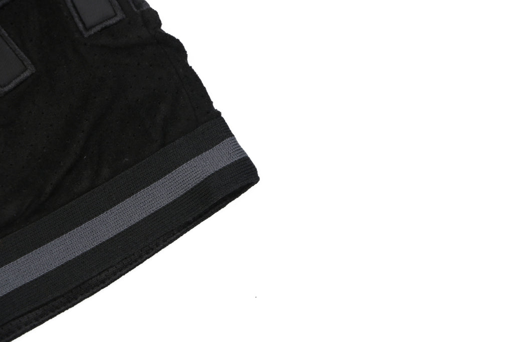 Supreme Suede Mesh Shorts — Black