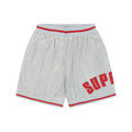 Supreme Suede Mesh Shorts — Grey