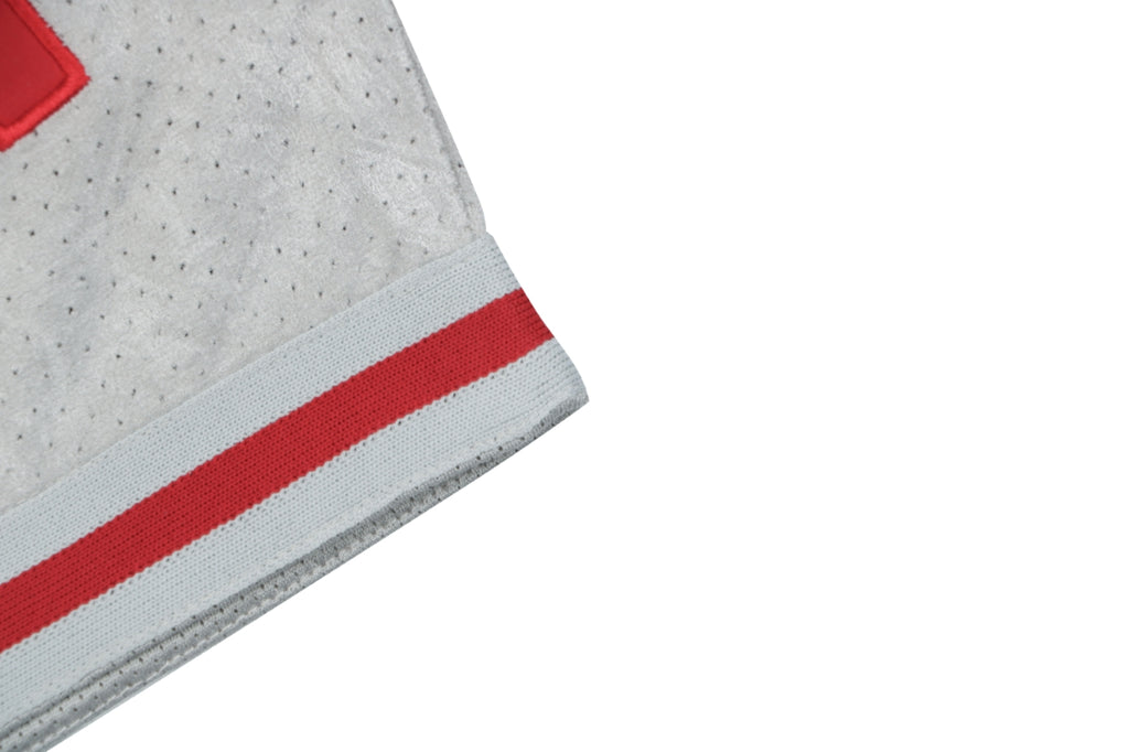 Supreme Suede Mesh Shorts — Grey