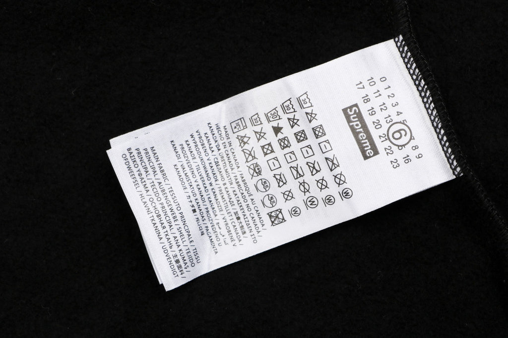 Supreme Collaboration Paint Splatter Box Logo Zip Hoodie - Black
