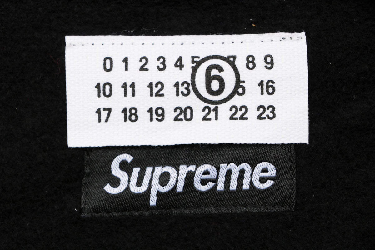 Supreme Collaboration Paint Splatter Box Logo Zip Hoodie - Black