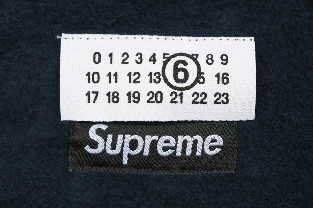 Supreme Collaboration Paint Splatter Box Logo Zip Hoodie - Navy