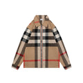 Burberry Oversized Exploded Check Zip Jacket – Archive Beige