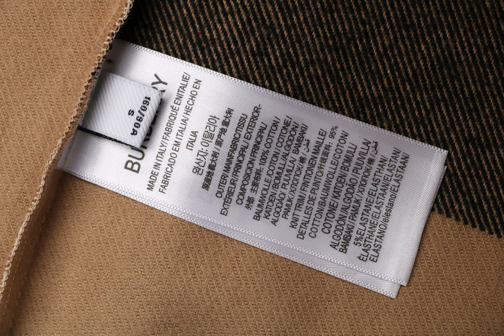 Burberry Oversized Exploded Check Zip Jacket – Archive Beige