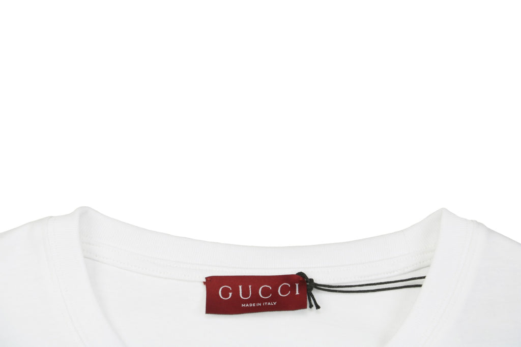 Gucci 25SS Lime Green G-Letter Embroidered Short Sleeve Tee