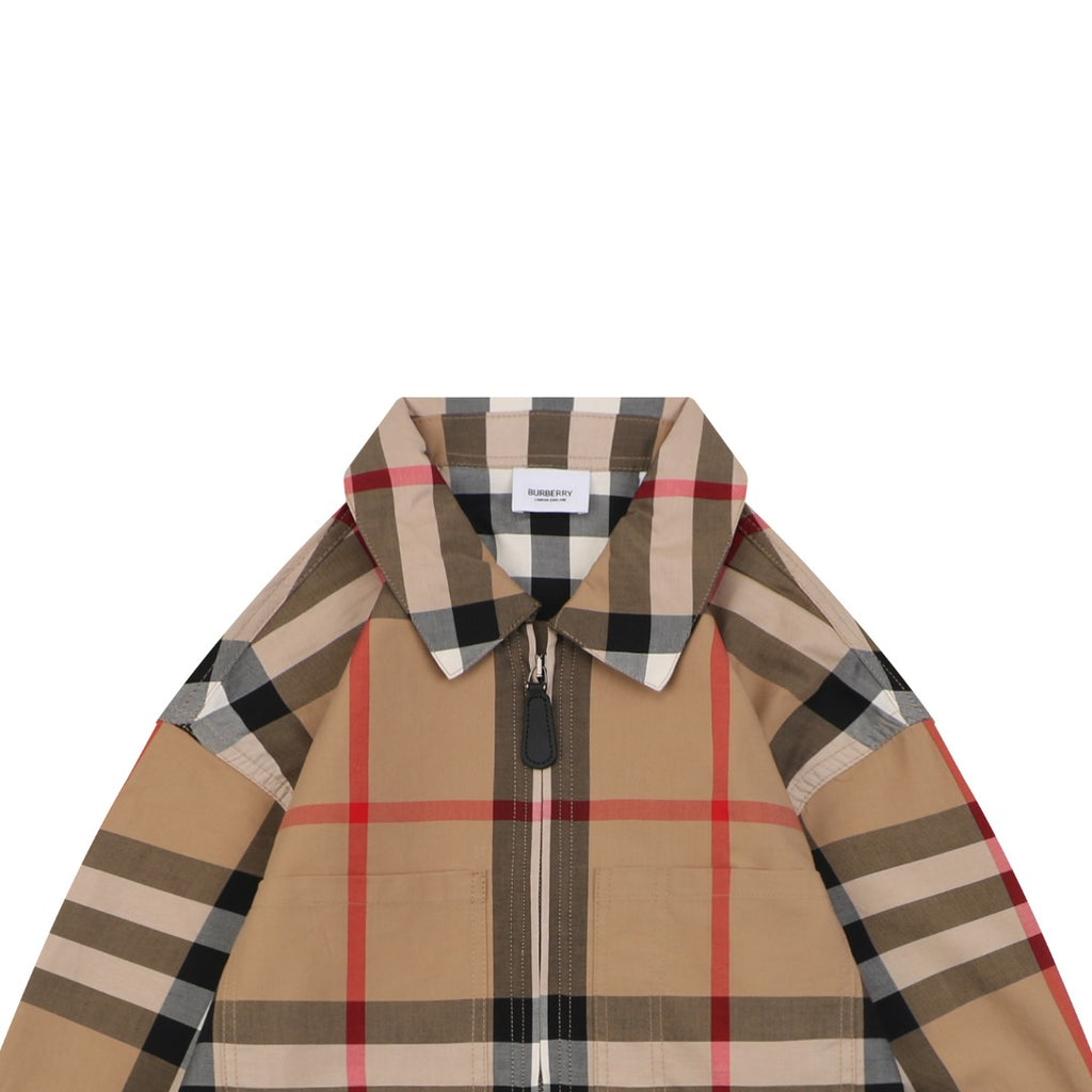 Burberry Vintage Check Zip-Up Jacket