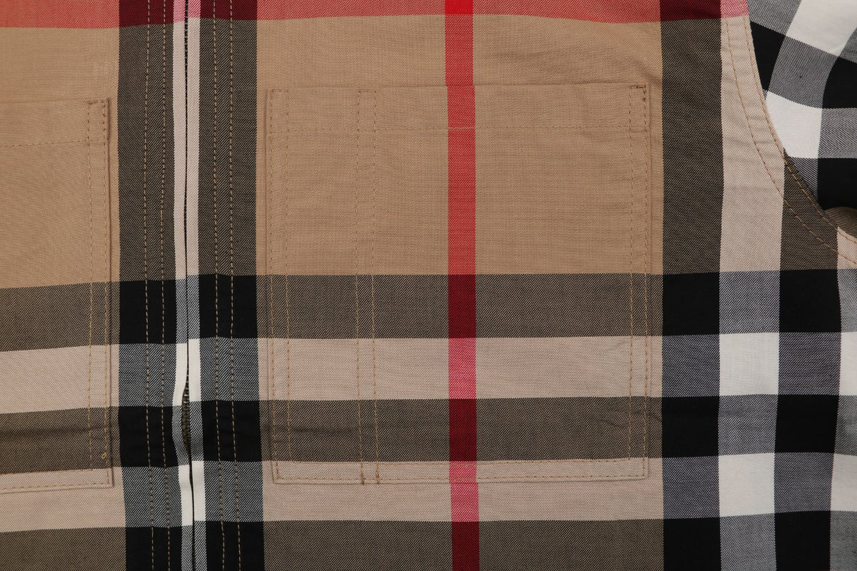 Burberry Vintage Check Zip-Up Jacket