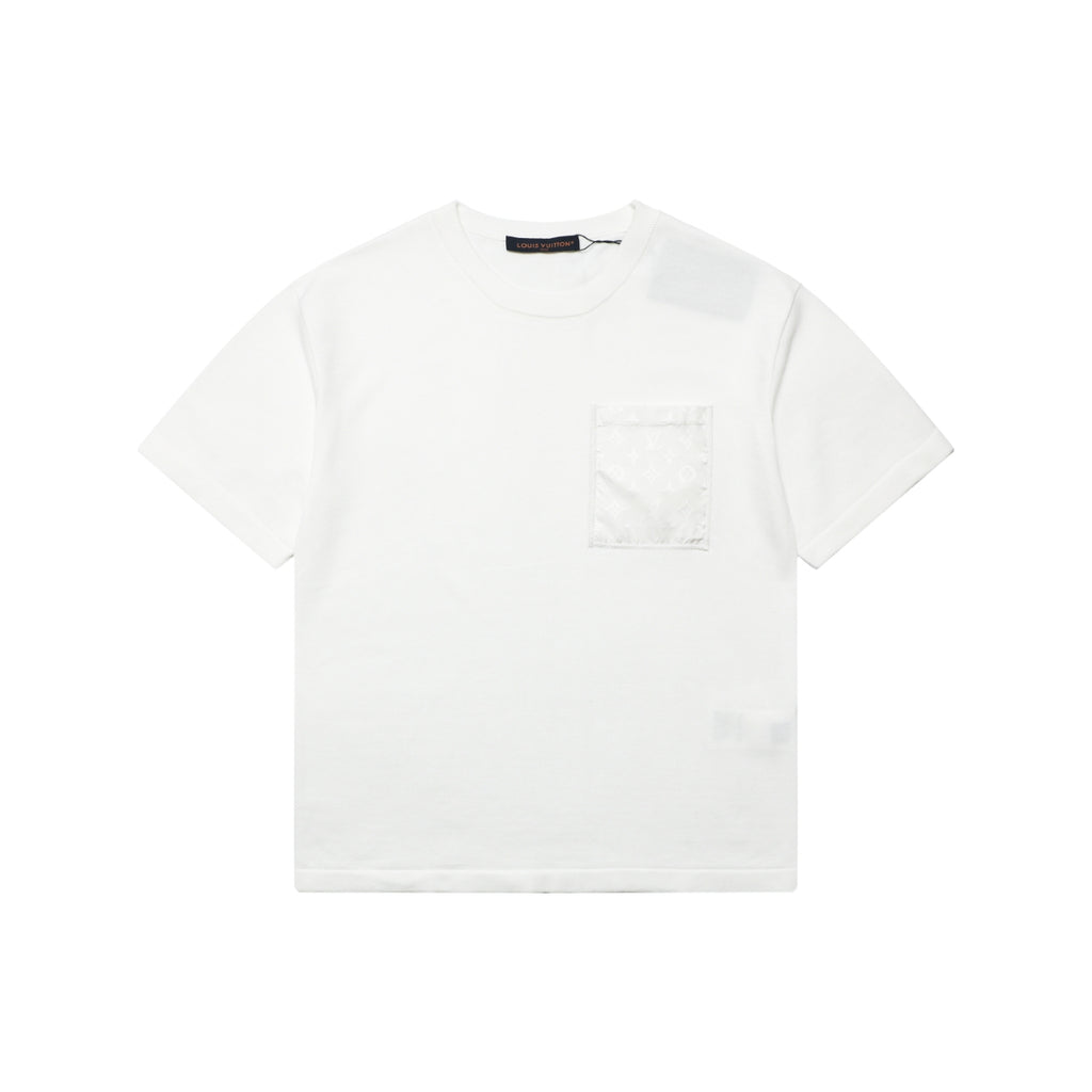 Louis Vuitton Monogram Nylon Patch Pocket T-Shirt — White
