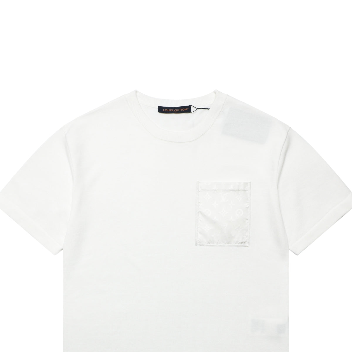 Louis Vuitton Monogram Nylon Patch Pocket T-Shirt — White