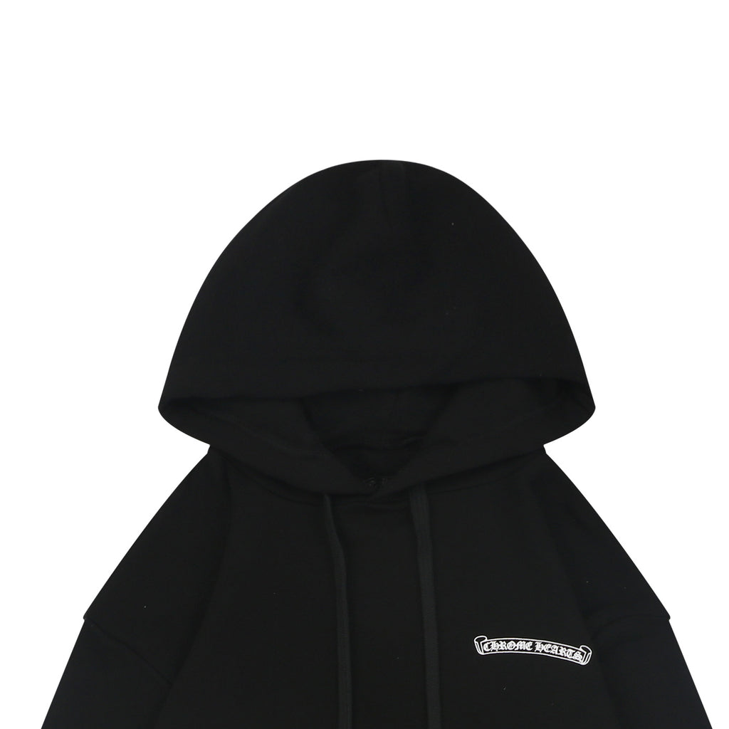 Chrome Hearts St. Barth Cross Floral Print Hoodie