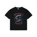 Balenciaga Couture Sunset Wave Graphic Short Sleeve Tee Black