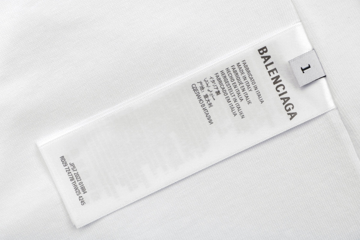 Balenciaga x Adidas Paris Triple-Stripe Reversible S/S Tee
