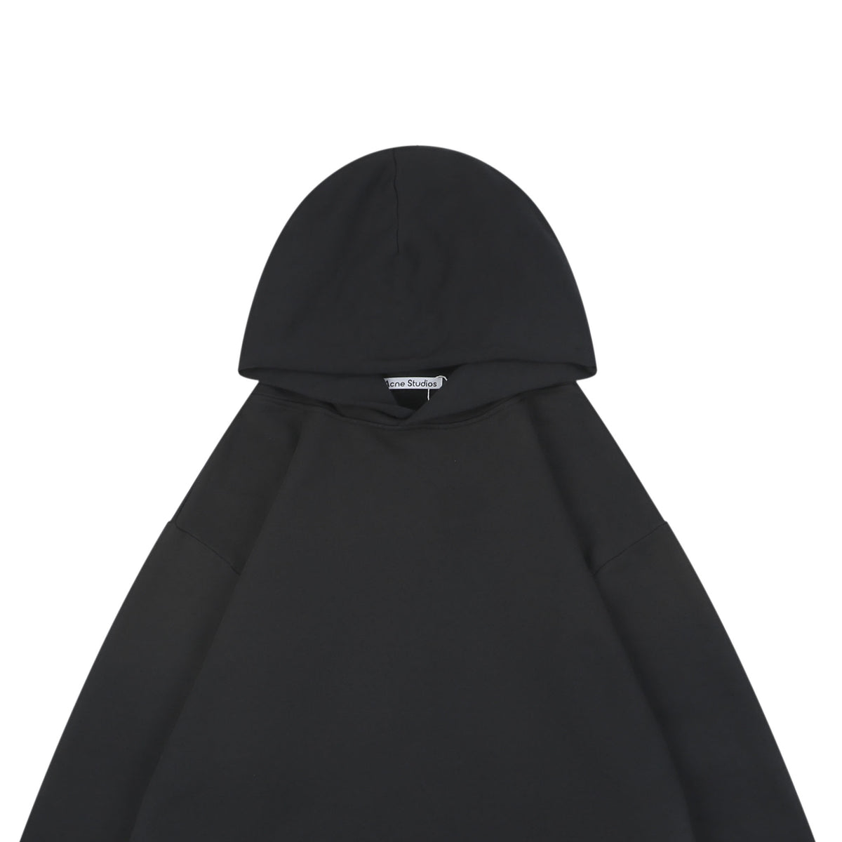 Acne Studios 25FW 1996 Distressed Logo Print Hoodie – Black