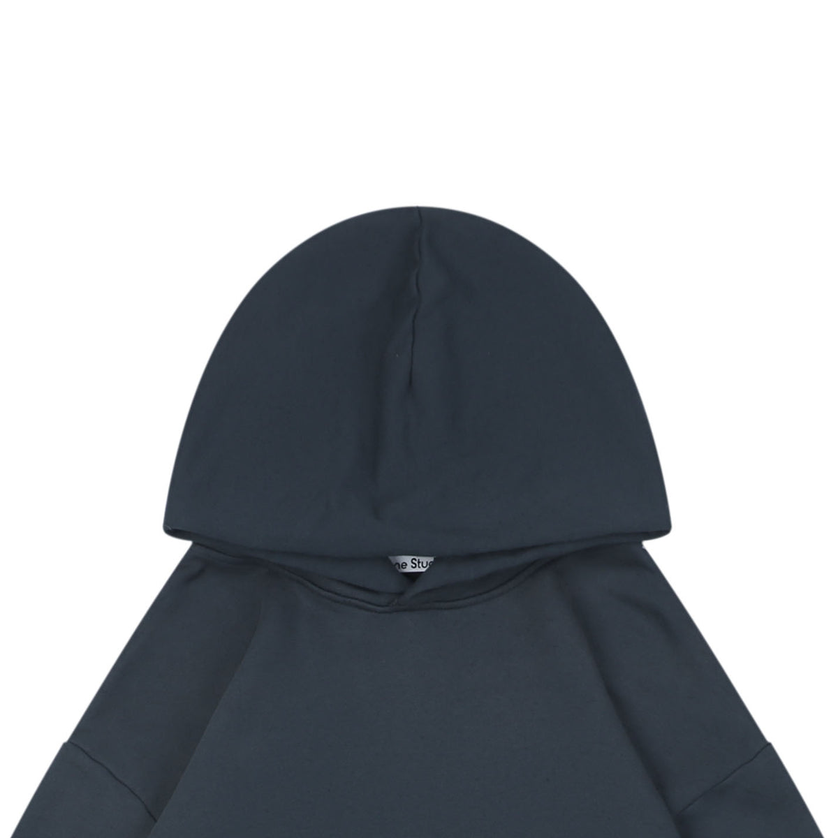 Acne Studios 25FW 1996 Distressed Logo Print Hoodie – Navy