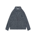Fendi All-Over FF Laser-Cut Jacquard Jacket
