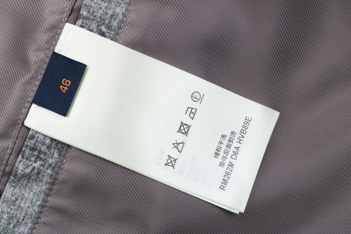 Louis Vuitton Gray Allover Monogram Jacket