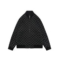 Gucci Allover Small Double-G Zip Jacket - Black
