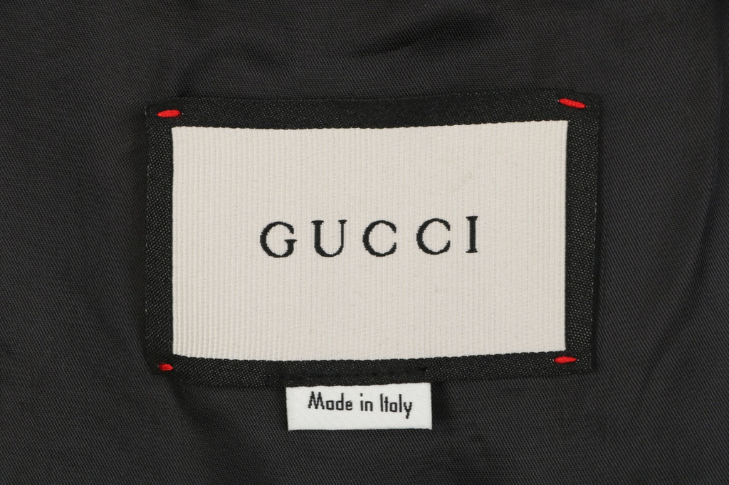 Gucci Allover Small Double-G Zip Jacket - Black