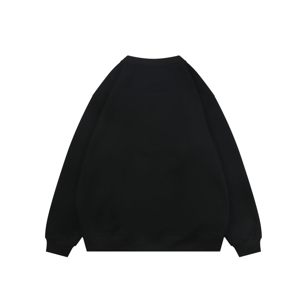 Gucci Starburst G Logo Print Crewneck Sweatshirt - Black