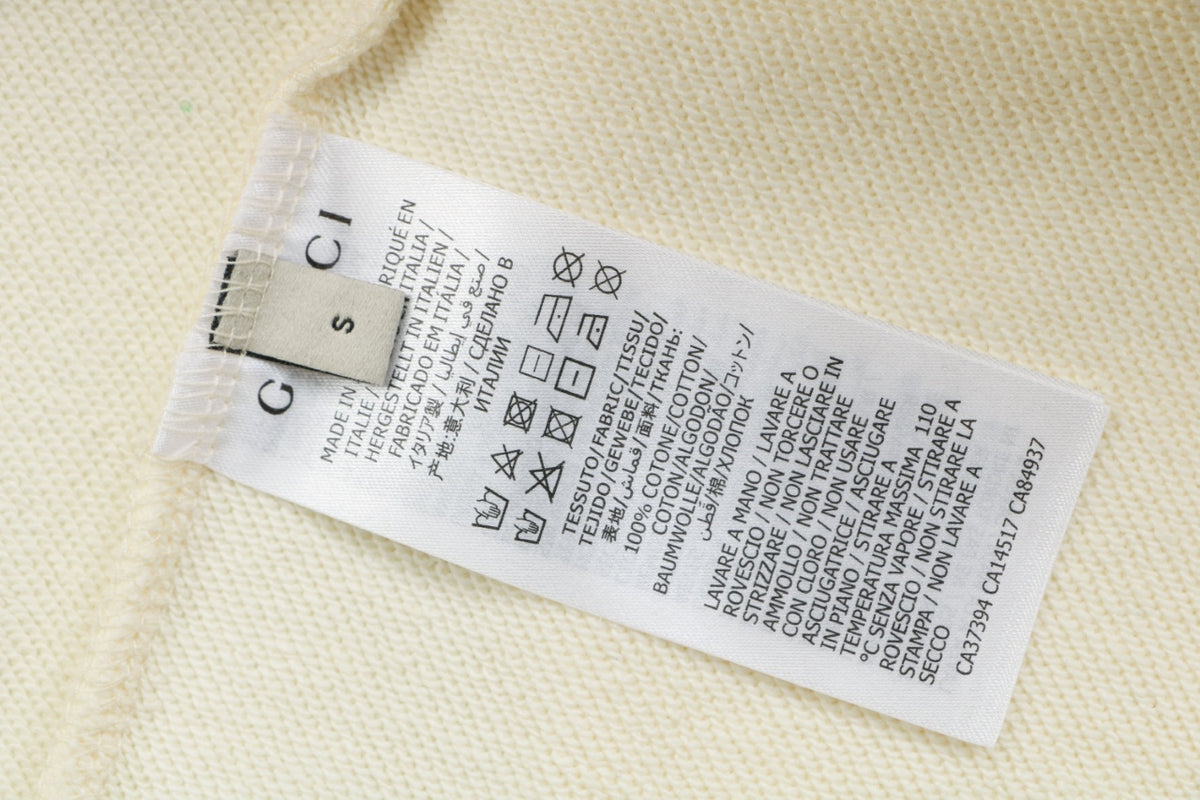 Gucci Cats and Cake Print Ivory Crewneck Sweatshirt