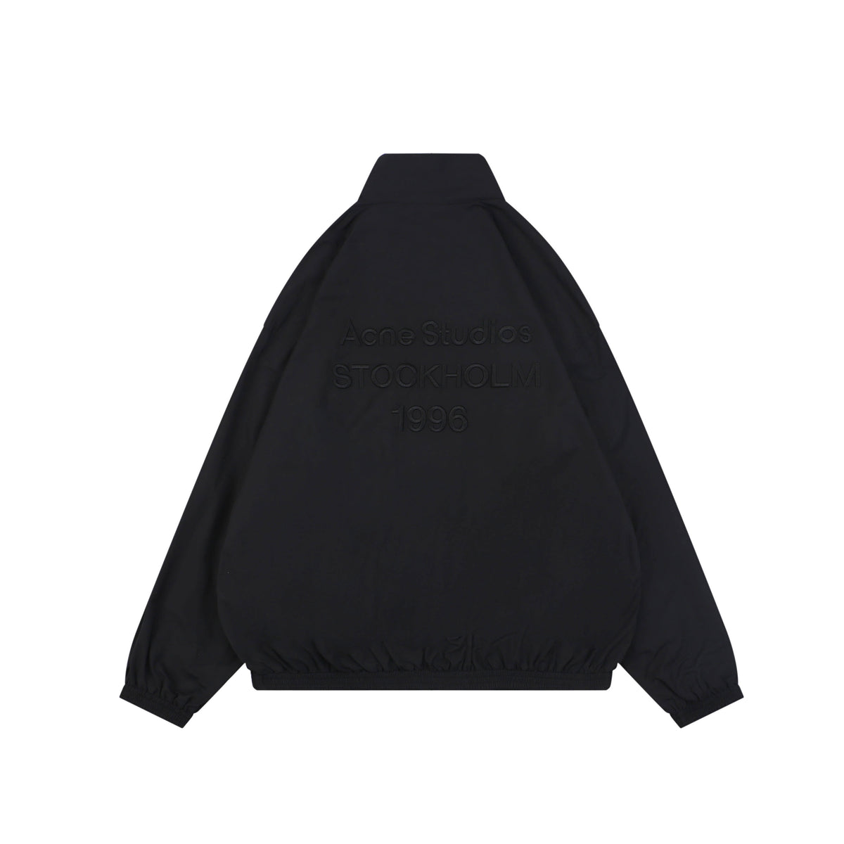 Acne Studios Black Tonal 1996 Back Embroidered Jacket