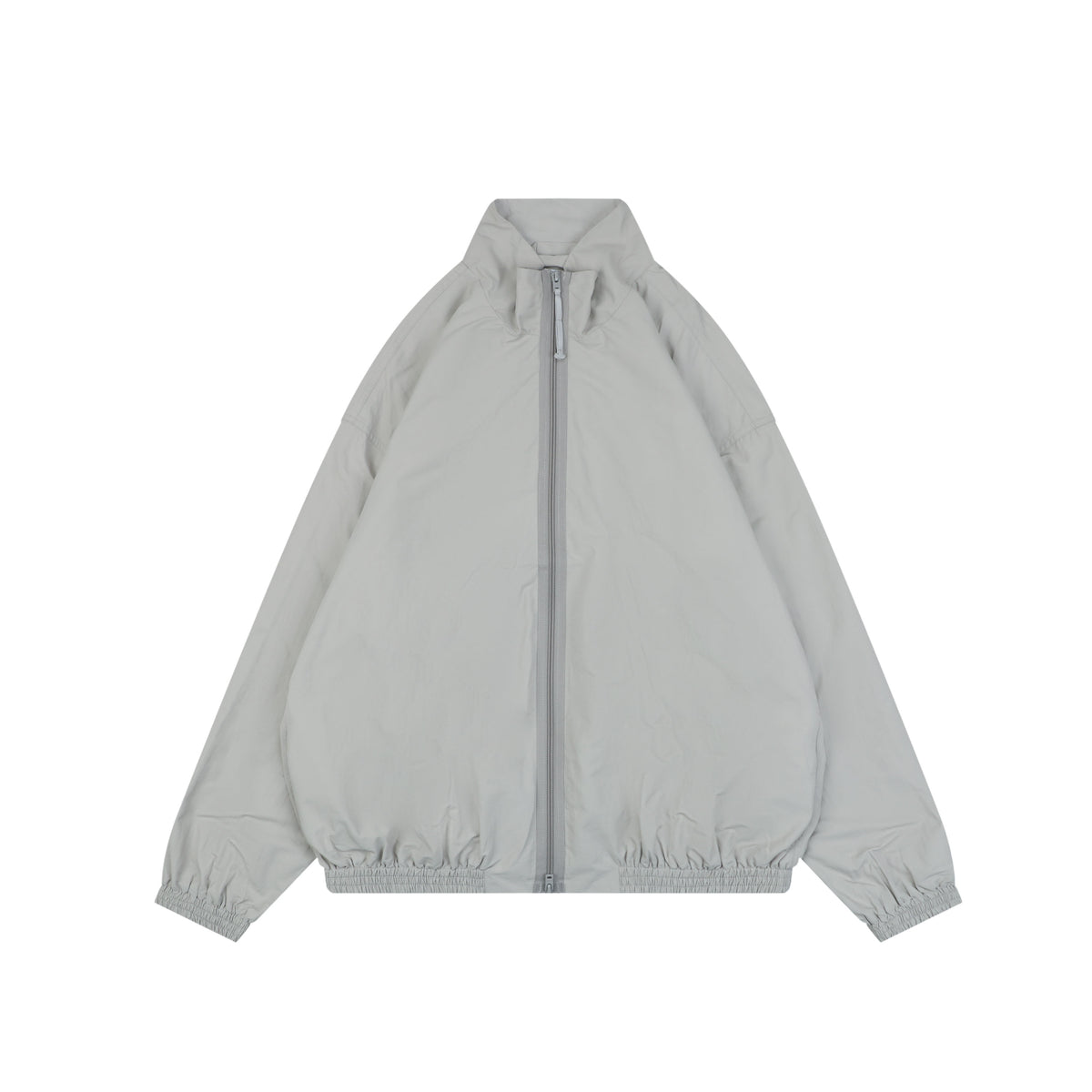 Acne Studios Light Grey Tonal 1996 Back Embroidered Zip Jacket