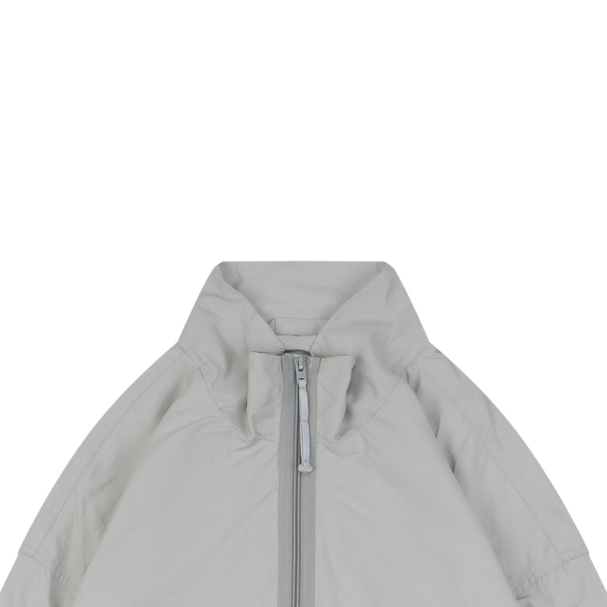 Acne Studios Light Grey Tonal 1996 Back Embroidered Zip Jacket