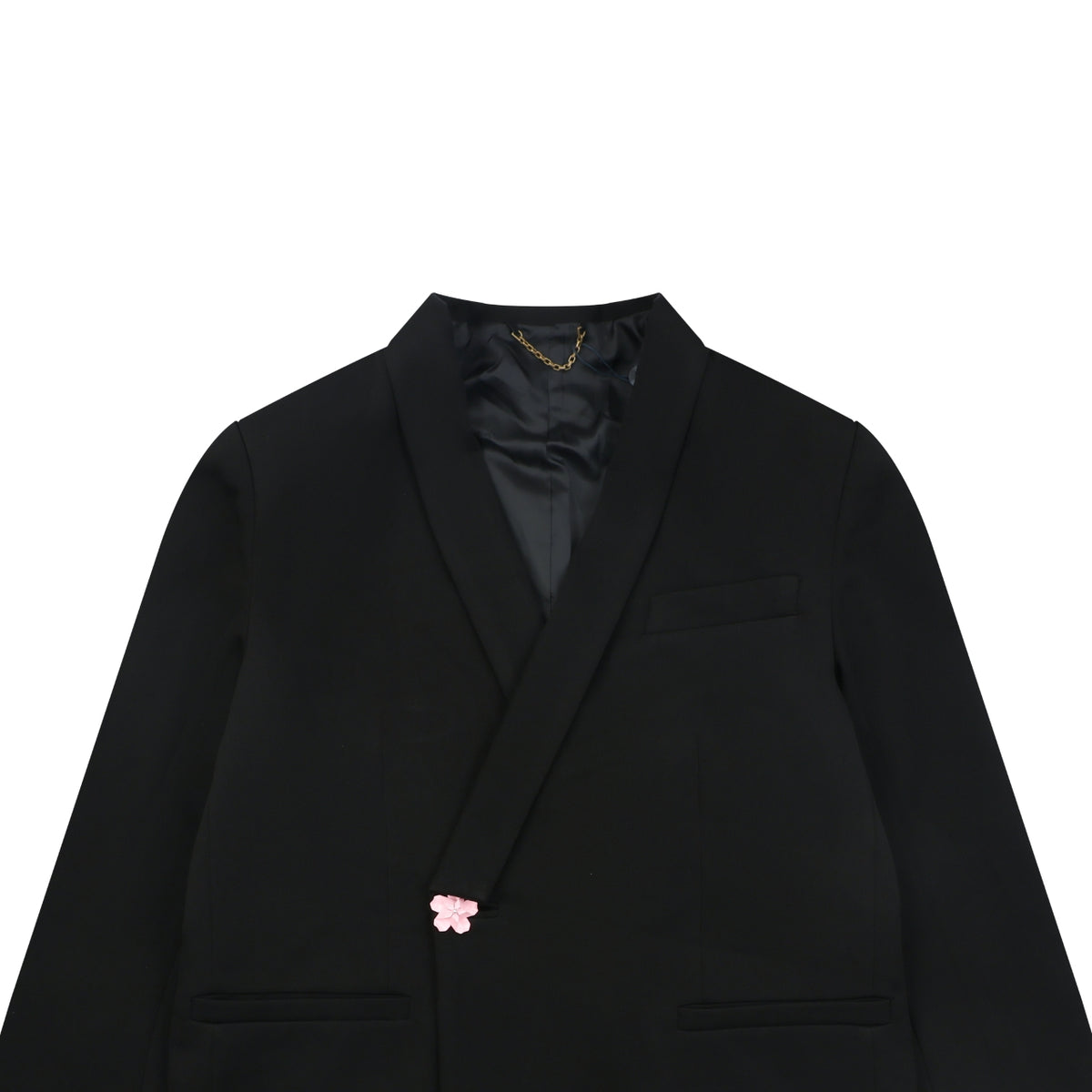 Louis Vuitton Black Cherry Blossom Button Blazer