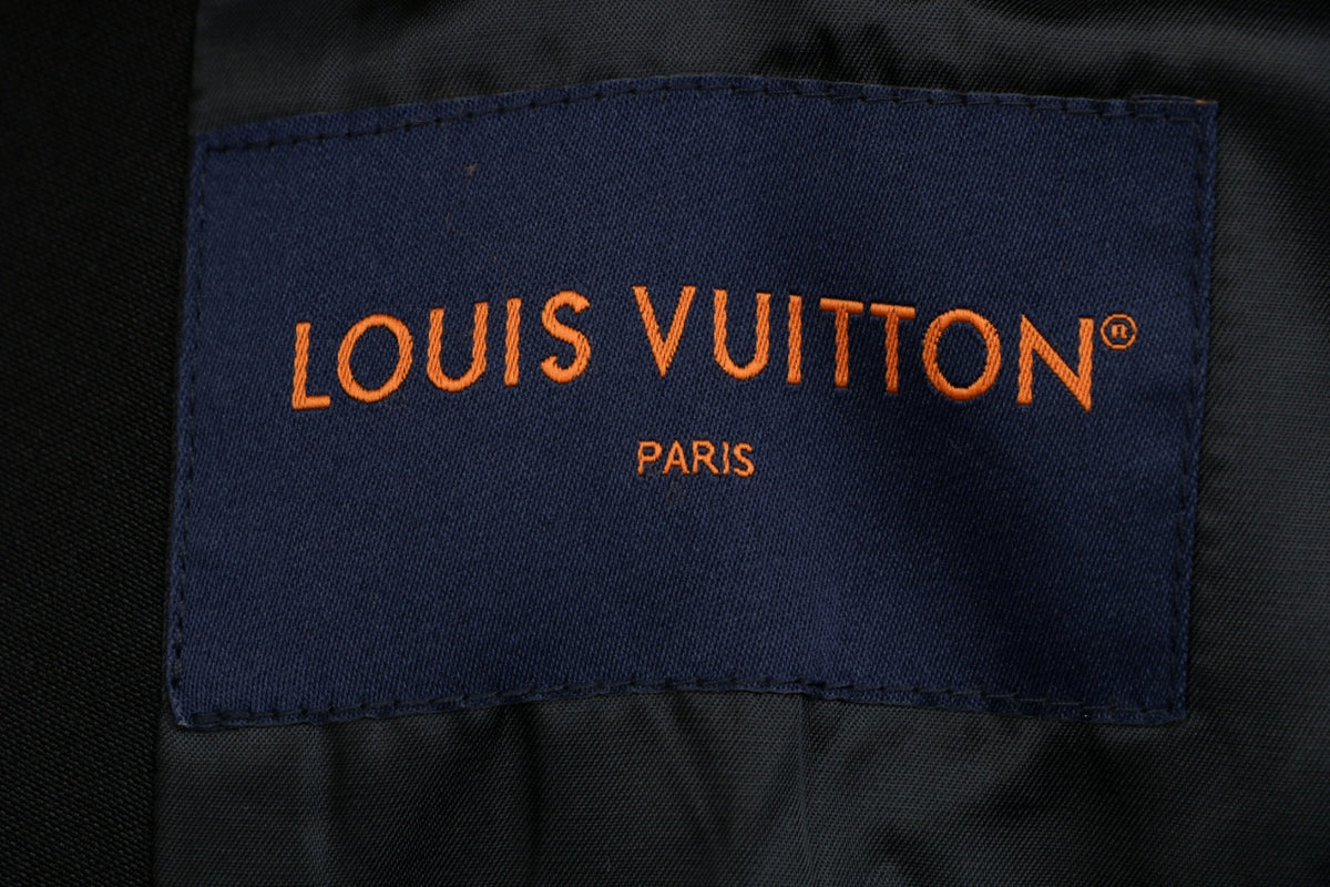 Louis Vuitton Black Cherry Blossom Button Blazer