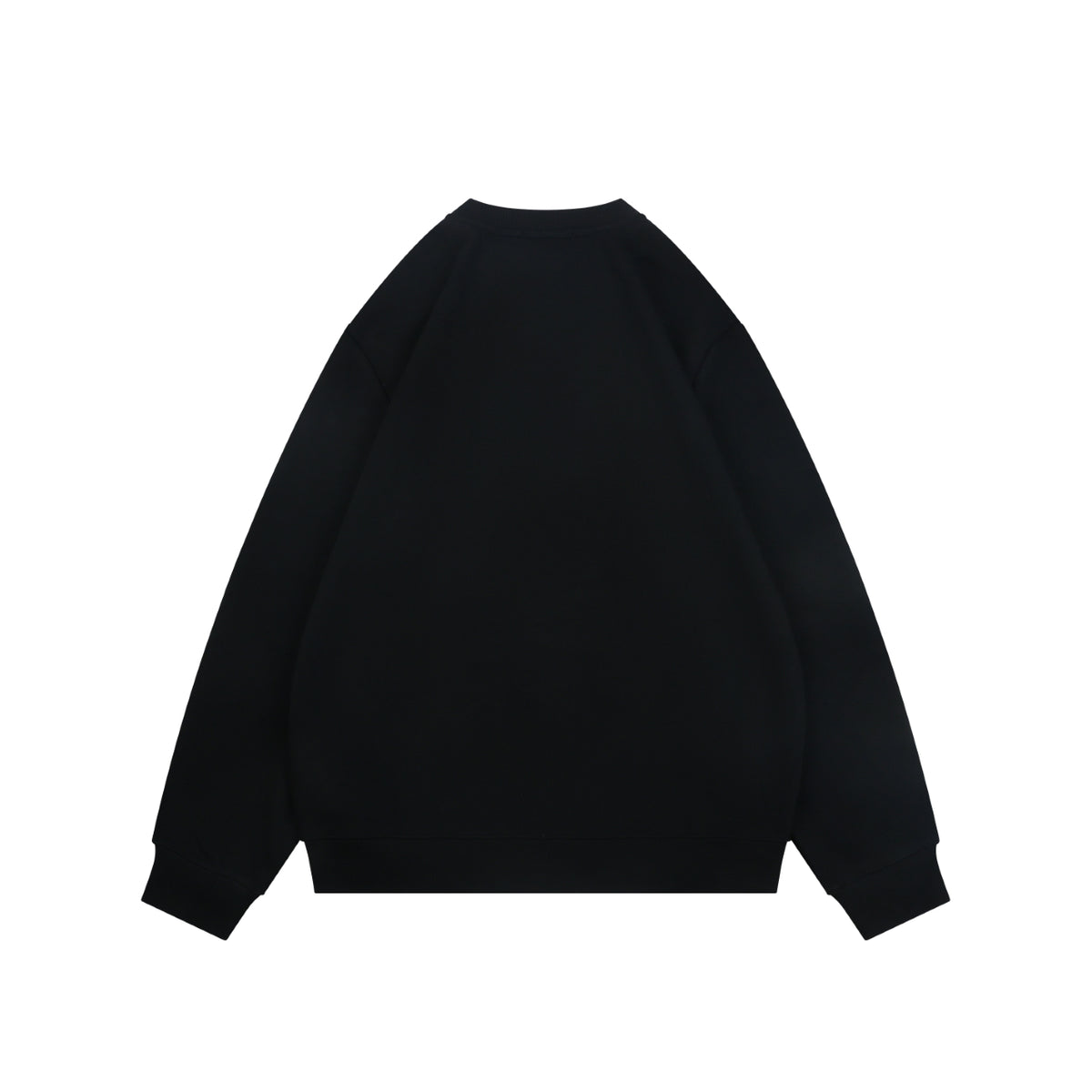 Loewe Black Floral Anagram Print Crewneck Sweatshirt